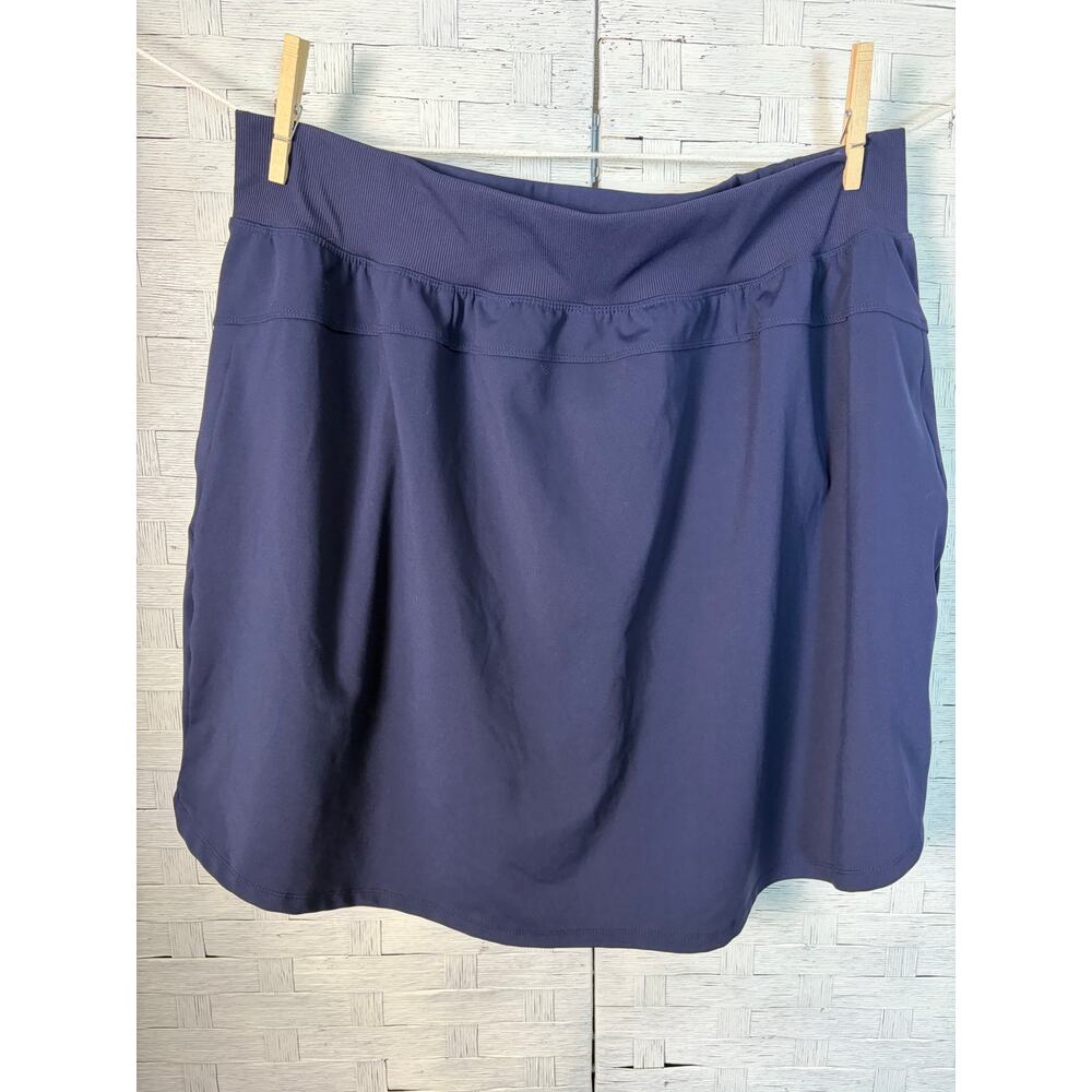 LIVI women's Shorts Navy pockets Pickleball tennis activewear summer plus size - Picture 2 of 12